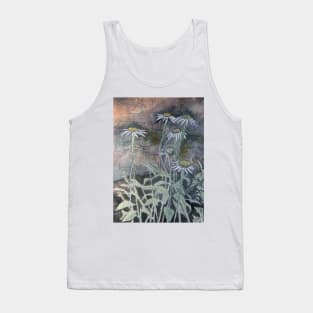 daisy flowers painting Tank Top